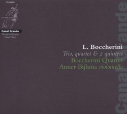 Boccherini: Trio, Quartet & 2 Quintets