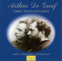 Arthur De Greef: Grieg Piano Concerto