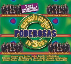 Mariachi Vargas Poderosas En 3 Cds