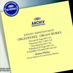 J.S. Bach: Organ Works / Helmut Walcha