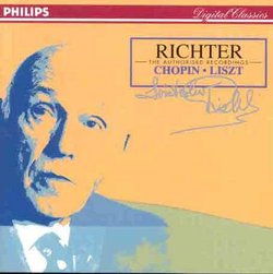 Richter: The Authorised Recordings: Chopin: Etudes, Preludes, and Other Pieces / Liszt: Sonata in B Minor, Transcendental Etudes, and Other Pieces