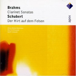 Brahms: Clar Sonatas / Schubert: Der Hirt Aud Dem