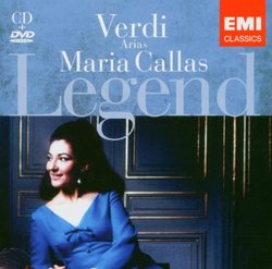 Verdi: Arias by Maria Callas (includes DVD - rare performance of Callas on film)