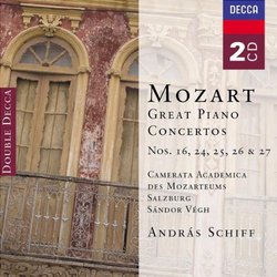 Mozart: Great Piano Concertos