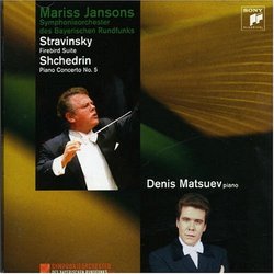 Stravinsky: Firebird Suite; Shchedrin: Piano Concerto No. 5 [Germany]