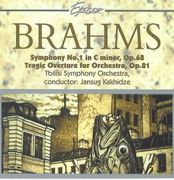 Brahms Symphony No. 1 in C Minor, Op.68; Tragic Overture for Orchestra, Op.81