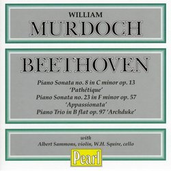 William Murdoch Plays Beethoven