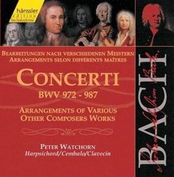 Bach: Concerti, BWV 972-987