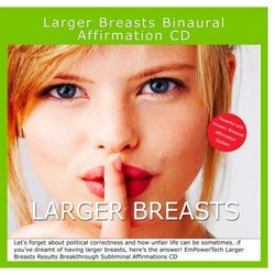 Larger Breasts Binaural Subliminal Affirmation CD