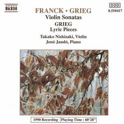 Franck, Grieg: Violin Sonatas
