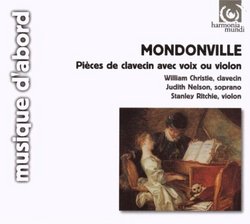 Mondonville: Pièces de clavecin avec voix ou violon