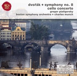 Dvorák: Symphony No. 8; Cello Concerto
