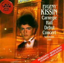 Evgeny Kissin - Carnegie Hall Debut Concert Highlights