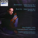 Dohnanyi: Violin Concerto No. 2; Bartók: Violin Concerto No. 2
