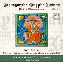 Jasnogórska Muzyka Dawna: Musica Claromontana, Vol. 21