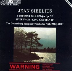 Sibelius: Symphony No. 3; King Kristian II Suite