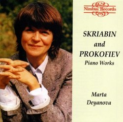 Scriabin Etudes From Op 8,42,65, Poems Op 32,52, Son 5 Op53 + Prokofiev op22, 31 - Marta Deyanova (Nimbus)