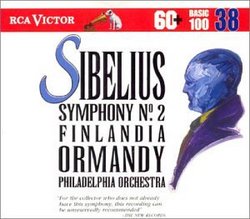 RCA Victor Basic 100, Vol. 38- Sibelius: Symphony No. 2, Valse Triste, Swan of Tuonela, Finlandia