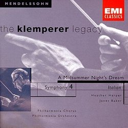 Symphony 4 / Midsummer Night's Dream Overture