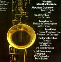 Virtuoso Saxaphone Concertos