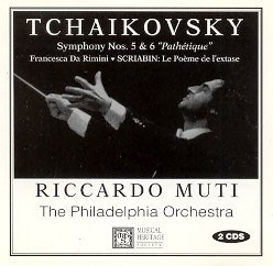 Tchaikovsky: Symphonies Nos. 5 & 6 'Pathetique'; Francesca Da Rimini / Scriabin: La poeme de l'extase