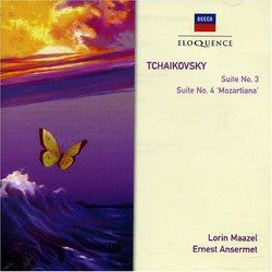 Tchaikovsky: Suites Nos. 3 & 4 "Mozartiana" [Australia]