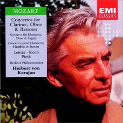 Mozart: Concertos for Clarinet, Oboe & Bassoon