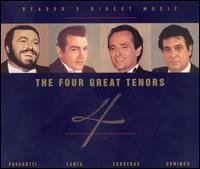 Readers Digest Music the Four Great Tenors