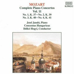 Mozart: Piano Concerti 1-4