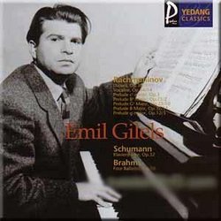 Rachmaninov, Schumann, Brahms - Emil Gilels