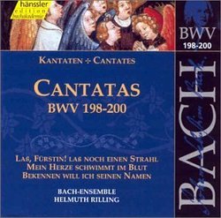 Bach: Cantatas, BWV 198-200