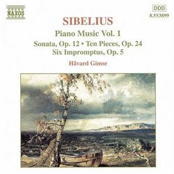 Sibelius: PIANO MUSIC Vol. 1