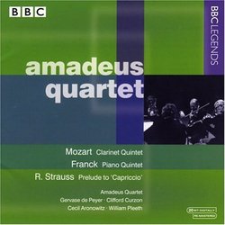 Mozart: Clarinet Quintet; Cesar Franck: Piano Quintet; Richard Strauss: Prelude to Capriccio