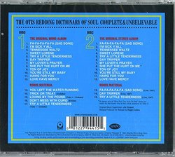 Complete & Unbelievable...The Otis Redding Dictionary Of Soul (2CD)(Deluxe)