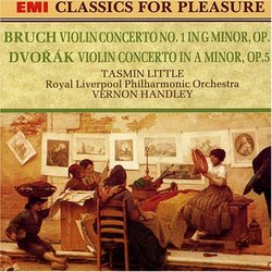 Bruch, Dvorak: Violin Concertos / Little, Handley