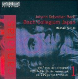 Bach: Cantatas, Vol 1 (BWV 4, 150, 196) /Bach Collegium Japan * Suzuki