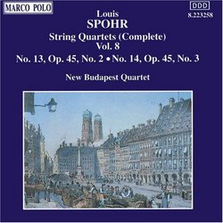 Spohr: Complete String Quartets, Vol. 8