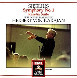 Karajan conducts Sibelius: Symphony 1 in E minor Op. 39 Karelia Suite OP.11