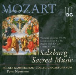 Mozart: Salzburg Sacred Music