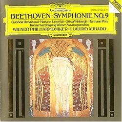Beethoven: Symphony No. 9; Claudio Abbado, Vienna Philharmonic Orchestra