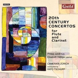 20th Century Concertos for Flute & Clarinet