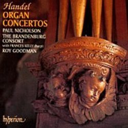 Handel  Organ Concertos / Paul Nicholson (Hyperion)