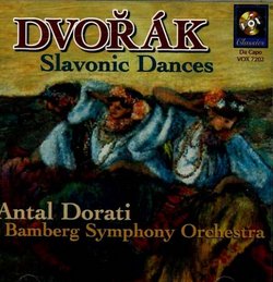 Dvorak: Slavonic Dances / Dorati, Bamberg Symphony Orchestra