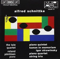 Chamber Music: Piano Quintet (Tale Quartet, Pontinen) by Alfred Schnittke