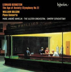 Bernstein: Symphony No. 2 "The Age of Anxiety"; William Bolcom: Piano Concerto