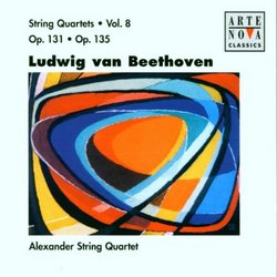 Beethoven Vol. 8: String Quartets, Opp. 131 & 135