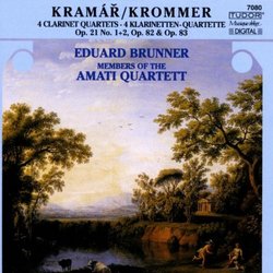 Krommer: 4 Clarinet Quartets