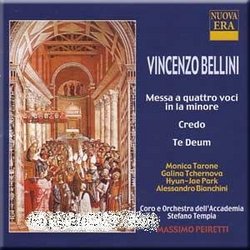 Bellini: Messa a quattro voci, Credo & Te Deum / Peiretti
