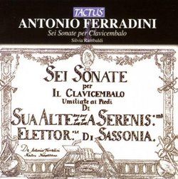 Antonio Ferradini: Sei Sonate per Clavicembalo