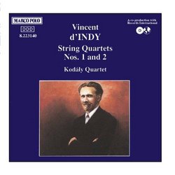 INDY: String Quartets Nos. 1 and 2
